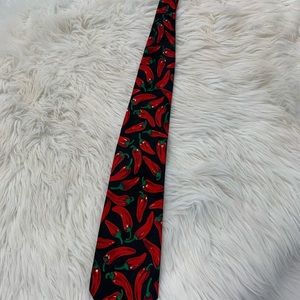 Addiction Chili‎ Peppers Tie. Size One